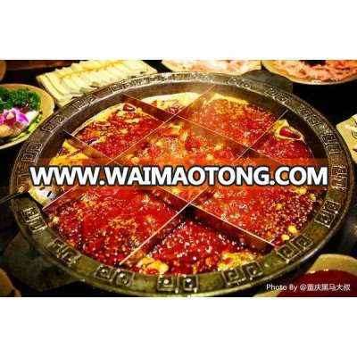 Spicy hot-pot Seasoning with vegetable oil for Restaurants