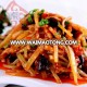 Hot selling shredded pork with garlic sauce in China factory